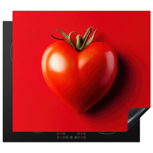 Protezione piano induzione - Pomodoro - Rosso - Cuore