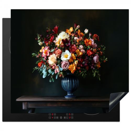Protezione piano induzione - Grande - Fiori - Vaso - Bouquet
