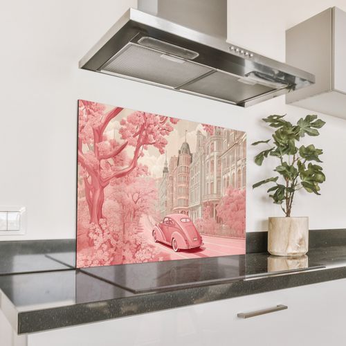 Città - Auto - Rosa