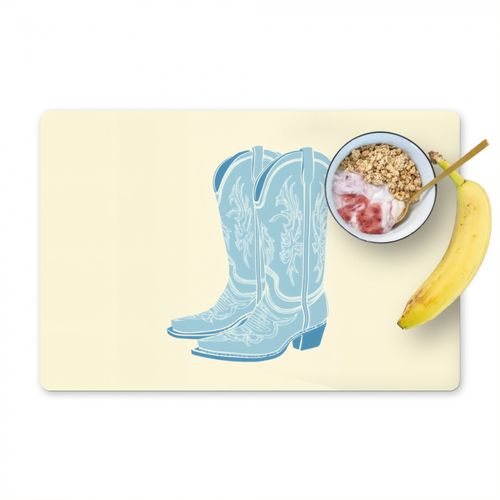 Tovagliette - Illustrazione - Stivali da cowboy - Modello