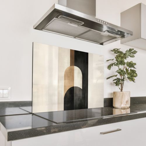 Parafango in alluminio - Geometrico - Forme - Bianco