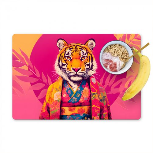 Tovagliette - Tigre - Kimono - Piante - Rosa