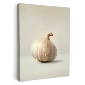Dipinti su tela - Aglio - Naturale - Beige