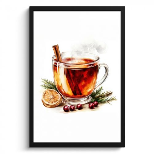 KitchenYeah - Cucina - Cornice per foto - Tè - Caldo - Inverno - Atmosfera