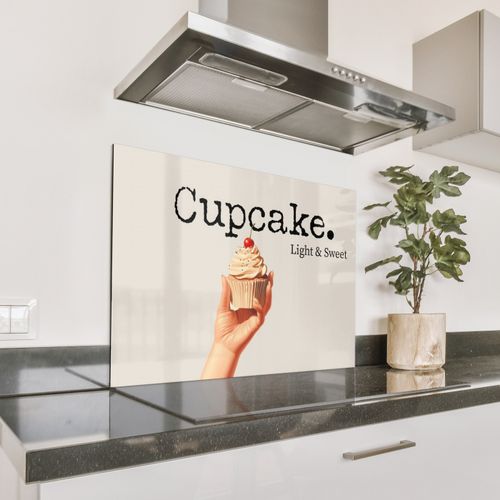 Parafango in alluminio - Cupcake - Dolce - Ciliegia