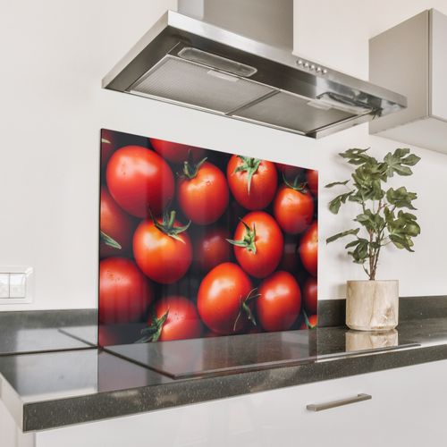 Parafango in alluminio - Verdure - Rosso - Pomodori