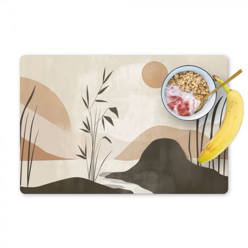 Tovagliette - Japandi - Paesaggio - Beige