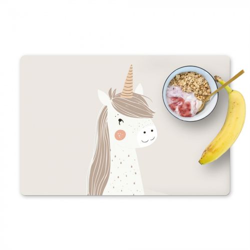 Tovagliette - Unicorno - Colori pastello - Unicorno