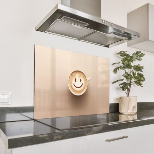 Parafango in alluminio - Caffè - Schiuma di latte - Sorriso - Beige