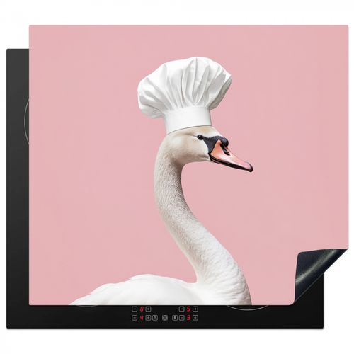 Protezione piano induzione - Cigno - Cappello da cuoco - Bello - Classico