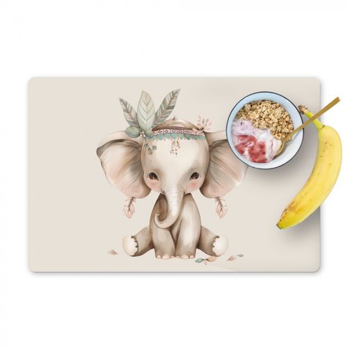 Tovagliette - Elefante - Bohemien - Animali - Boho