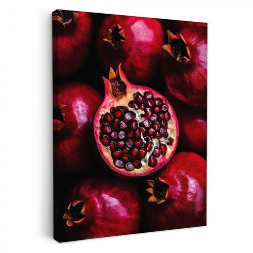 Dipinti su tela - Melograno - Rosso - Frutta