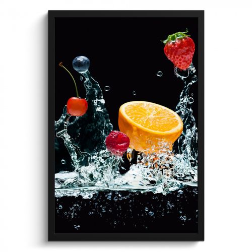 KitchenYeah - Cucina - Cornice per foto - Esplosione della cascata di frutta