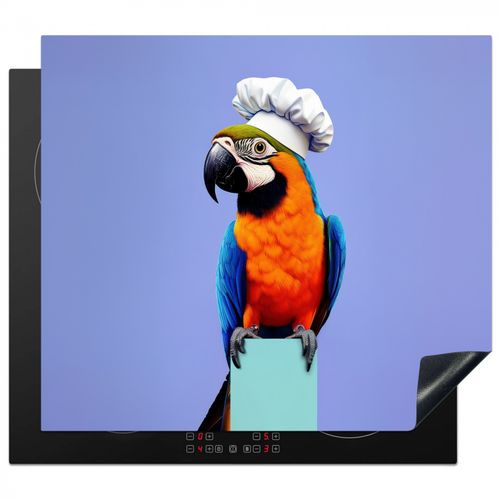 Protezione piano induzione - Pappagallo - Cappello da cuoco - Uccello - Carino