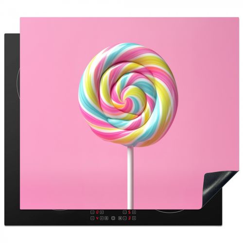 Protezione piano induzione - Lecca-lecca - Rosa - Caramella - Dolce