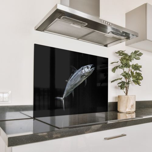 Parafango in alluminio - Sgombro - Pesce - Nero
