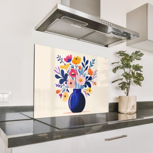 Parafango in alluminio - Vaso - Fiori - Bouquet