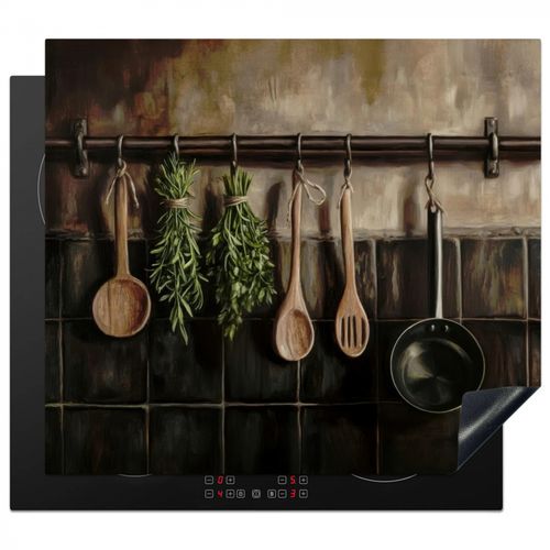 Protezione piano induzione - Utensili da cucina - Rustico - Piastrelle - Spezie