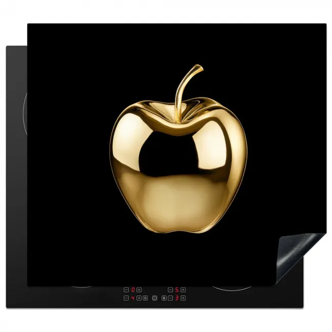 Protezione piano induzione - Mela - Oro - Cromo - Nero