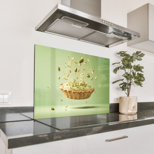 Parafango in alluminio - Pistacchio - Torta - Noci - Cibo