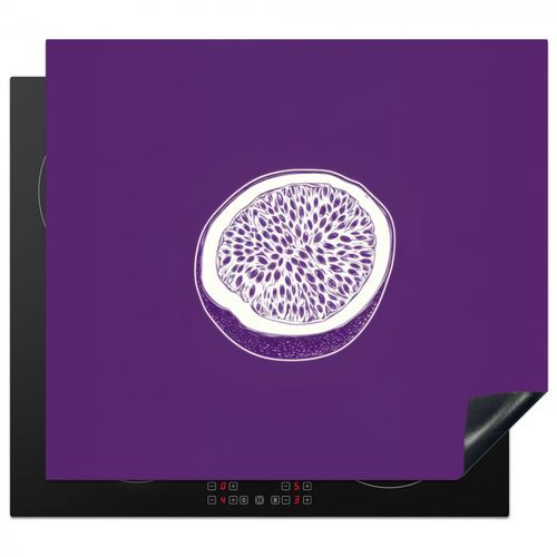 Protezione piano induzione - Frutto della passione - Semi - Viola - Minimalista