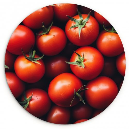 Quadro rotondo - Verdure - Rosso - Pomodori
