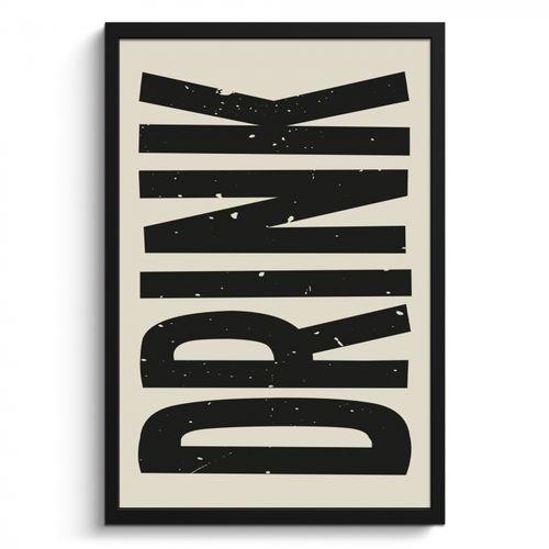 KitchenYeah - Cucina - Cornice per foto - Vintage - Nero - Decorazione - Giappone