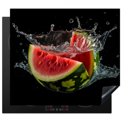 Protezione piano induzione - Anguria - Nero - Acqua - Frutta - Melone