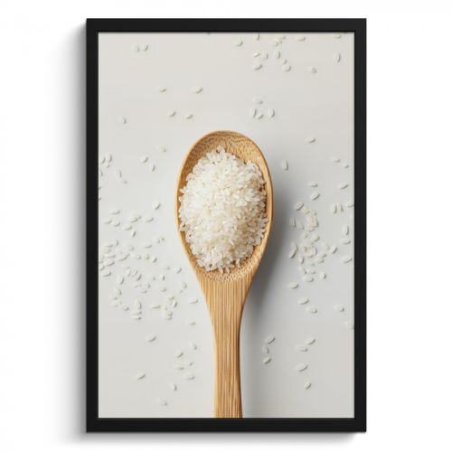 KitchenYeah - Cucina - Cornice per foto - Legno - Cucchiaio - Riso