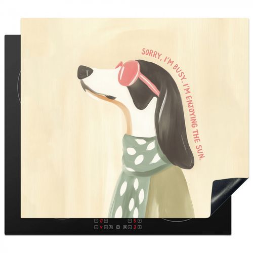 Protezione piano induzione - Citazione - Cane - Occhiali da sole