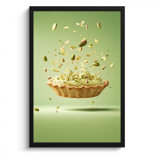 KitchenYeah - Cucina - Cornice per foto - Pistacchio - Torta - Noci - Cibo