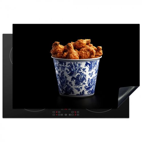 Protezione piano induzione - Pollo - Secchio - Blu Delft - Gustoso