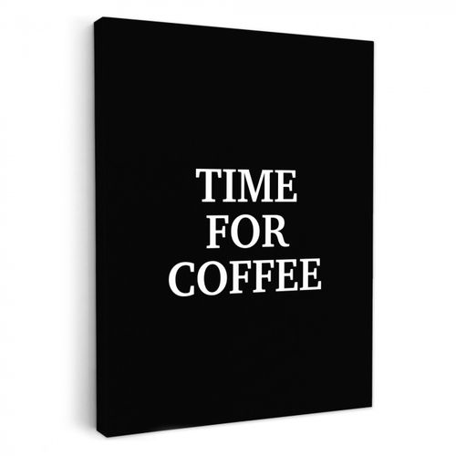 Dipinti su tela - Citazioni - Lettere - Caffè - Nero