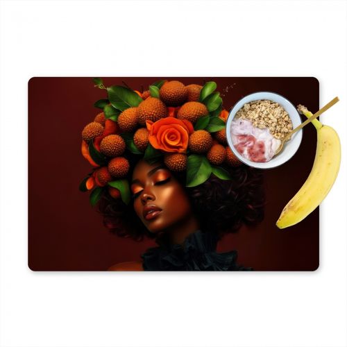 Tovagliette - Donna - litchi - esotico