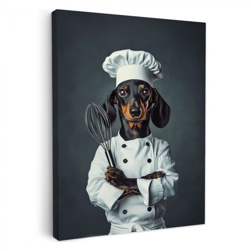 Dipinti su tela - Cane - Garde - Cuoco