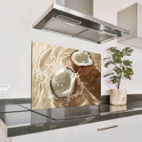 Parafango in alluminio - Acqua di cocco - Acqua - Beige - Spruzzi