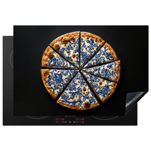 Protezione piano induzione - Pizza - Cibo - Blu Delft