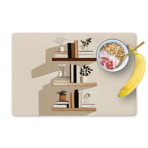 Tovagliette - Scaffali - Libri - Vasi - Piante