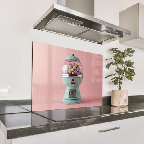 Parafango in alluminio - Gomma da masticare - Retrò - Caramella - Rosa