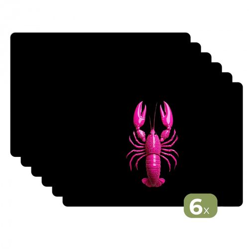 Tovagliette - aragosta rosa