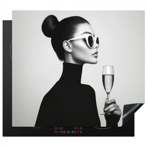 Protezione piano induzione - Donna - Champagne - Moderno