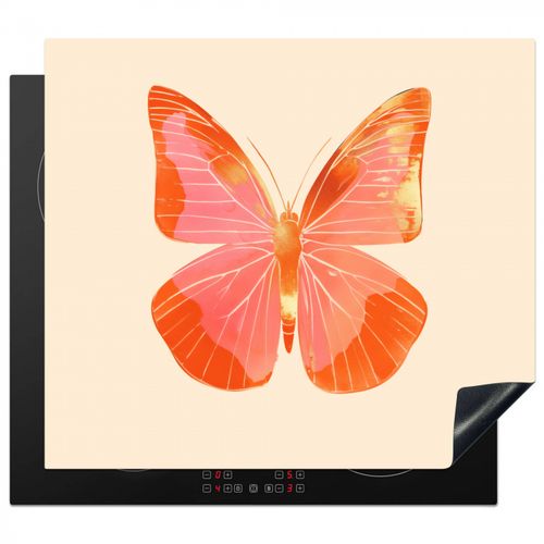 Protezione piano induzione - Farfalla - Minimalista - Rosa