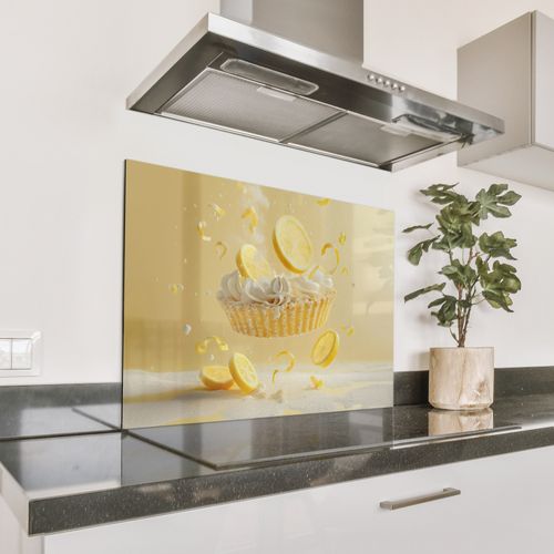 Parafango in alluminio - Limone - Torta - Cibo - Giallo