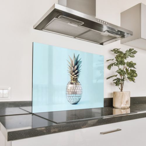 Parafango in alluminio - Blu - Ananas - Disco - Discoball