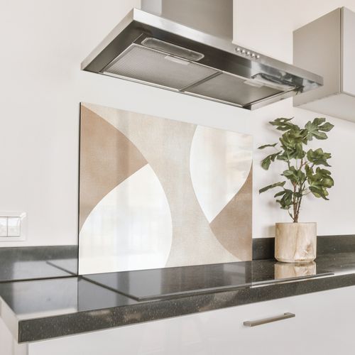 Parafango in alluminio - Marrone - Giapponese - Astratto