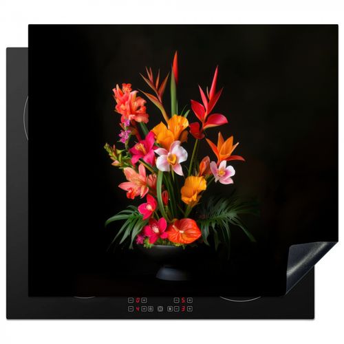 Protezione piano induzione - Bouquet - Fiori - Esotici