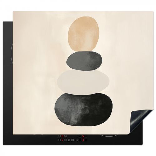 Protezione piano induzione - Japandi - Wabi sabi - Beige