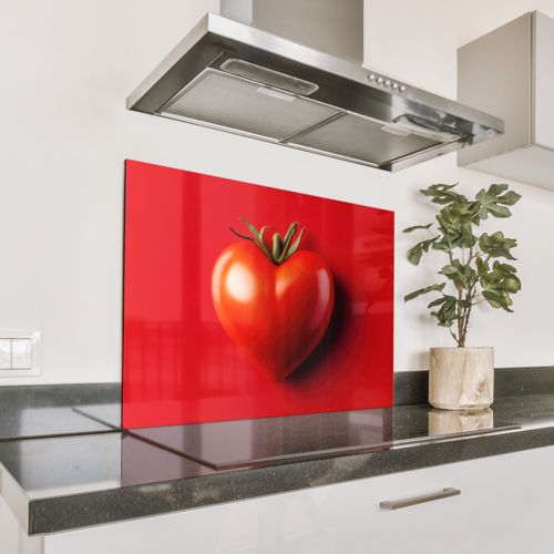 Parafango in alluminio - Pomodoro - Rosso - Cuore