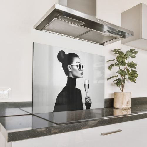 Parafango in alluminio - Donna - Champagne - Moderno