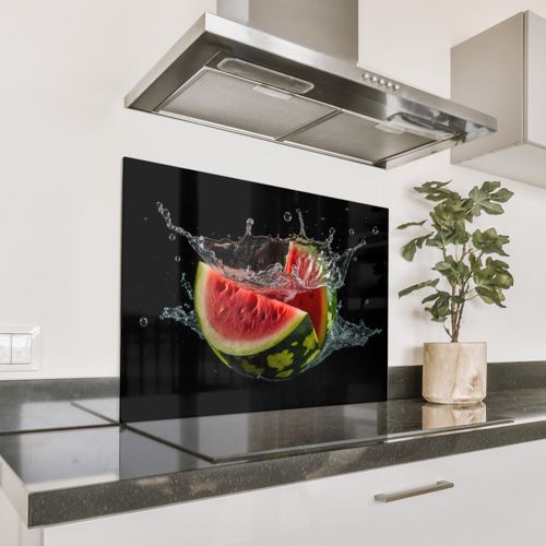 Parafango in alluminio - Anguria - Nero - Acqua - Frutta - Melone